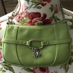 Light green girls purse or coin purse